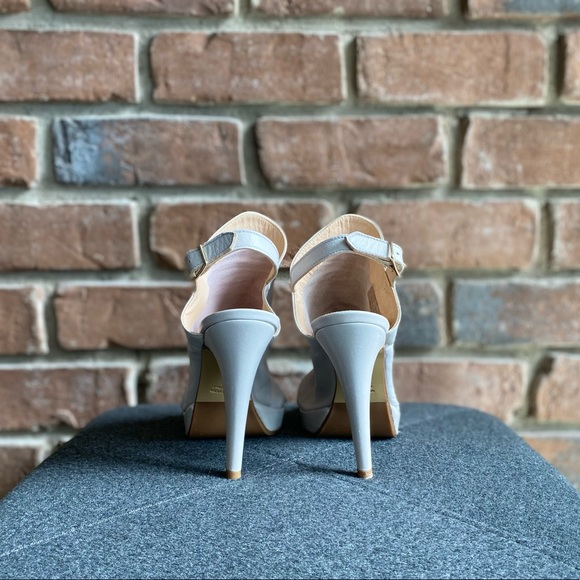 Le Chateau Luxe Peep-Toe Heels - Picture 4 of 8